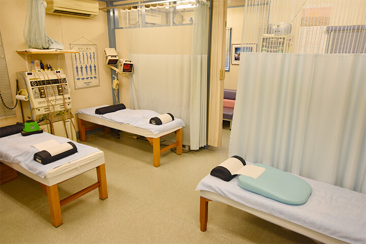ながぬま鍼灸整骨院　施術室